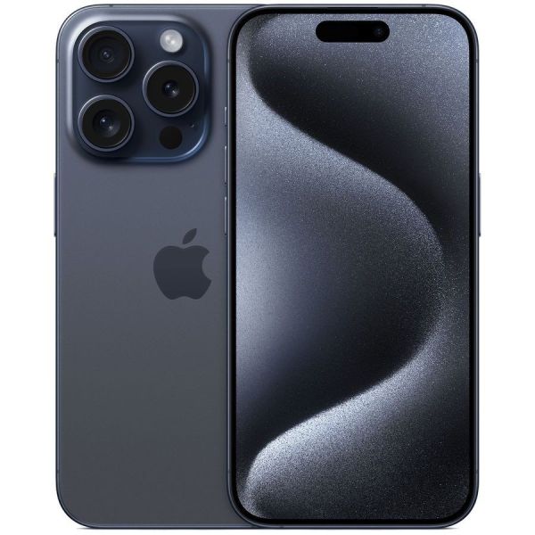 Мобильный телефон Apple iPhone 15 Pro 2023 iOS /1 ТБ синий титан MTUU3J/A