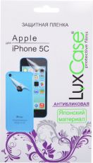 Защитная пленка для мобильного телефона LuxCase для Apple iPhone 5С Front&Back Антибликовая х2
